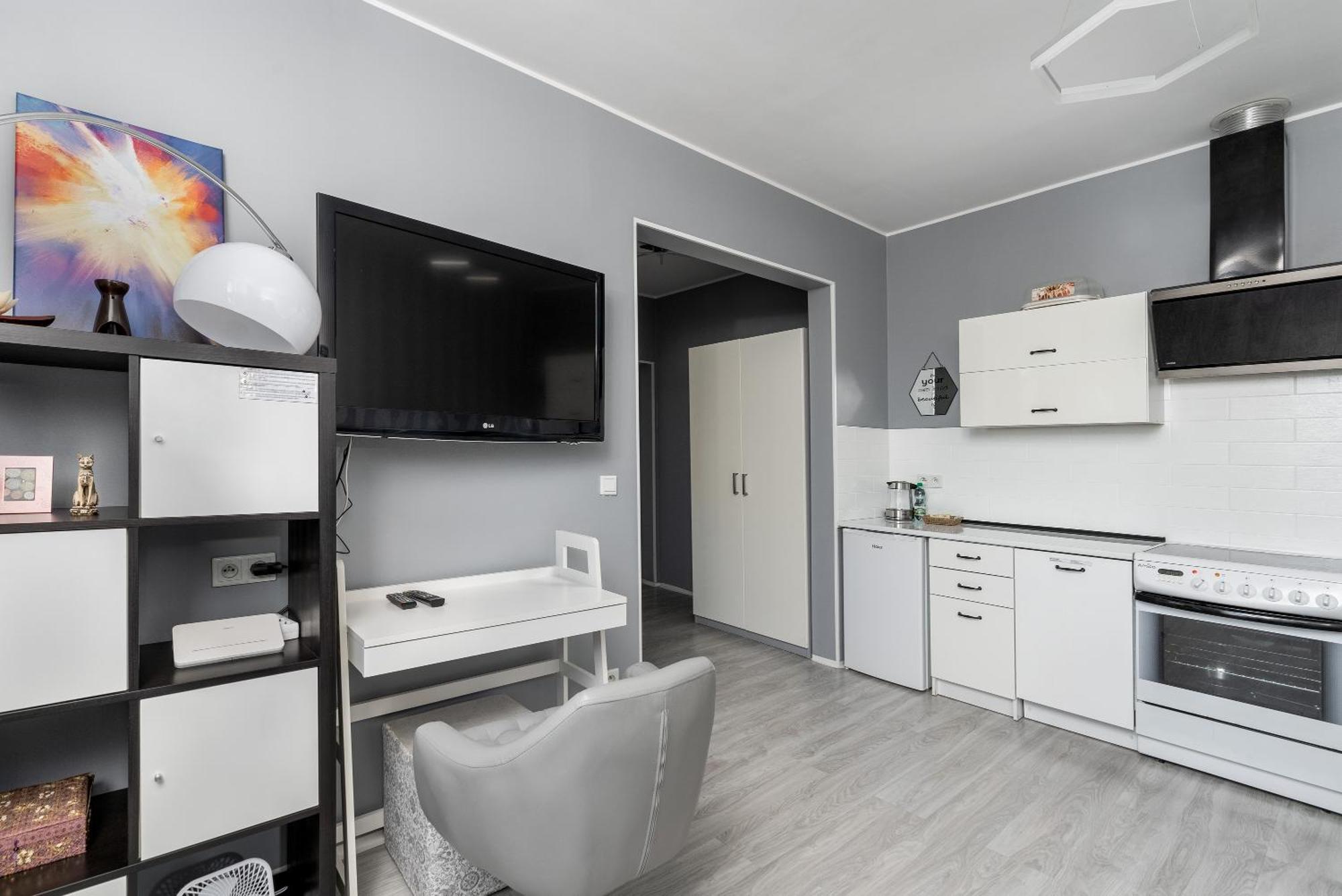 Cegielniana Grey Apartment *